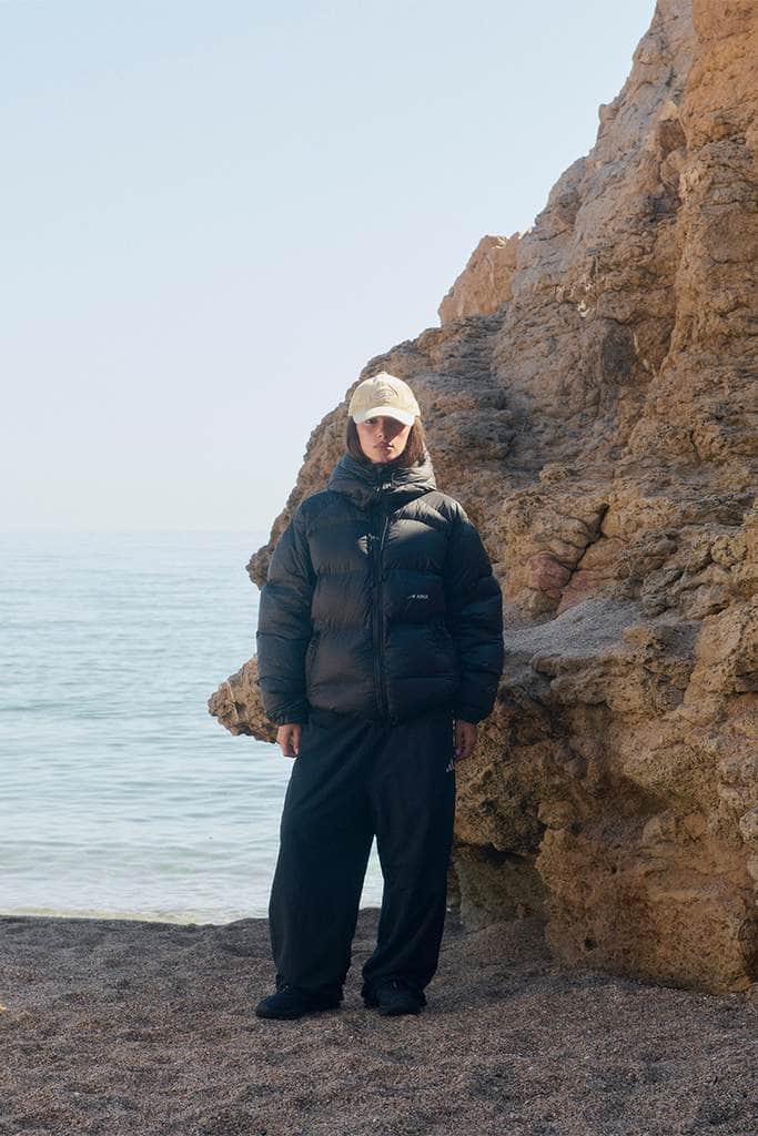 ARKK Apparel ARKK Logo Puffer | Faded Black Jacket